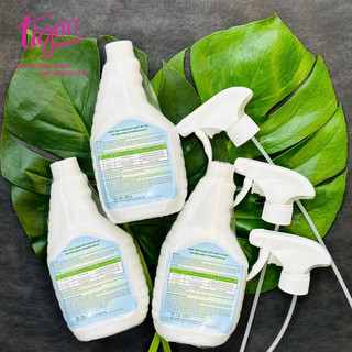 Combo 3 chai nước xịt bóng lá Bambi 500ml - giúp giảm tình trạng mất nước và tạo độ sáng bóng tự nhiên cho lá