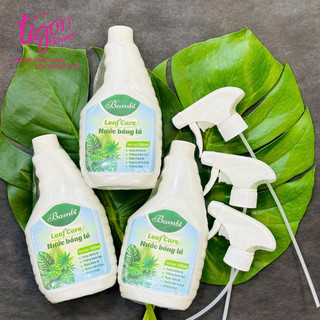 Combo 3 chai nước xịt bóng lá Bambi 500ml - giúp giảm tình trạng mất nước và tạo độ sáng bóng tự nhiên cho lá