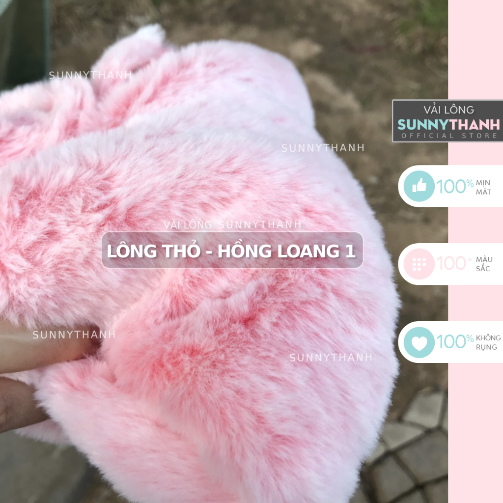 Loang- Hồng 1cm