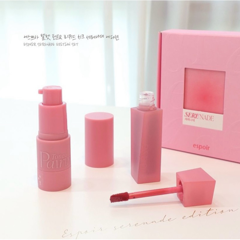 Set Son kem & Má hồng Espoir Serenade Edition