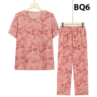 Top ️ Bộ quần áo trung niên Nữ BQ456 Women (Chất chuẩn như hình video)