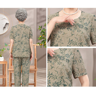Top ️ Bộ quần áo trung niên Nữ BQ456 Women (Chất chuẩn như hình video)