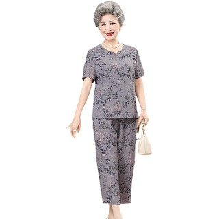 Top ️ Bộ quần áo trung niên Nữ BQ456 Women (Chất chuẩn như hình video)