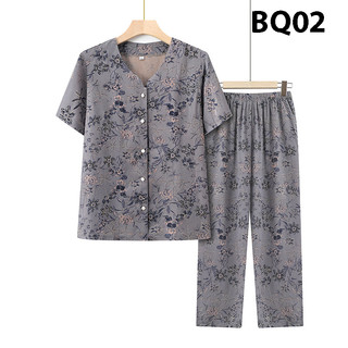 Top ️ Bộ quần áo trung niên Nữ BQ123 Women (Chất chuẩn như hình video)