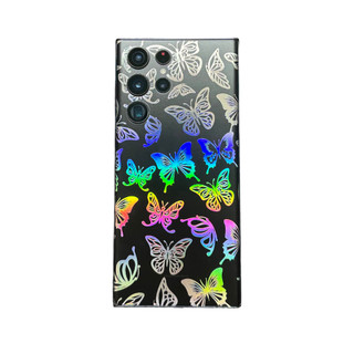 Miếng dán lưng Samsung PPF hình butterfly chuyển màu ngũ sắc