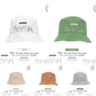 La Pomme SS2023 mũ vành cho bé