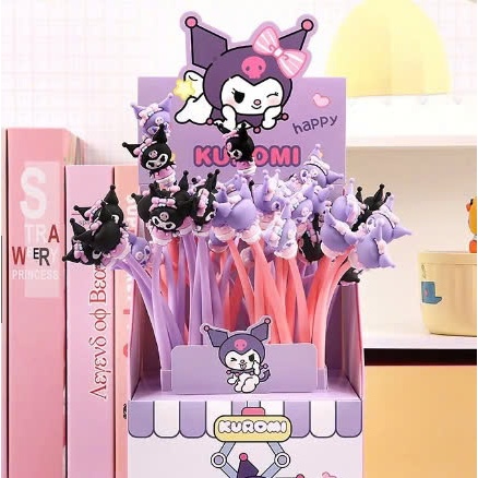 Bút Bi Dẻo Hình Kuromi, Giáng Sinh, Nhiều Hình Đáng Yêu, Bút Học Sinh