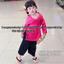 Bộ bà ba tay dài cho bé gái, bộ nàng thơ xinh xắn, điệu đà cho bé, làm từ chất gấm và lụa mềm mại