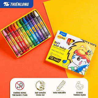 Bút Sáp 12 màu Thiên Long Colokit CR-C016