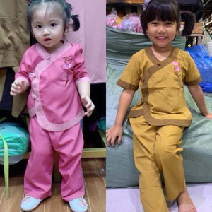 Tim Phối Bé Gái # Đồ Bộ Đi Chùa