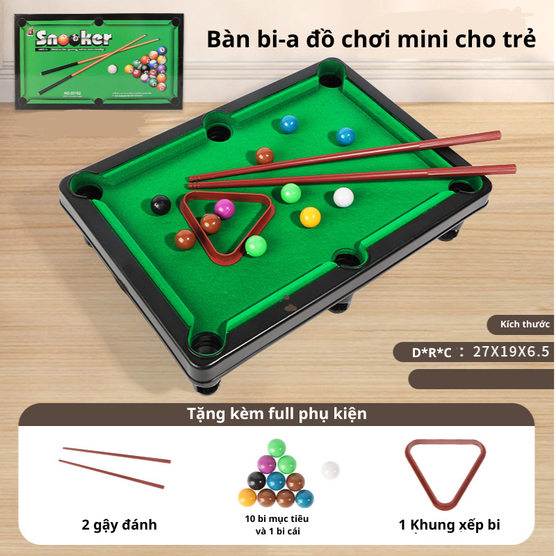 Bàn Bida Đồ Chơi Mini Cho Bé - Bộ Đồ Chơi Bàn Bida Cho Bé và Gia Đình ...