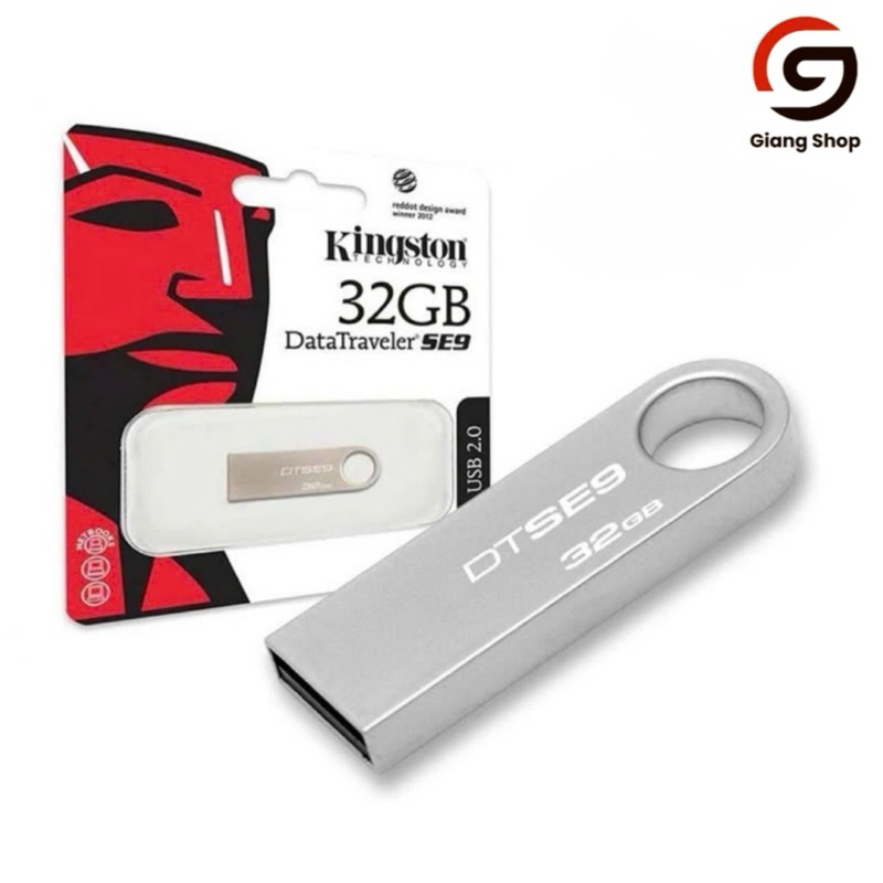 USB Kingston SE9 siêu mỏng/Chất lượng cao/ vỏ Kim Loại 8GB 16GB 32GB 64GB