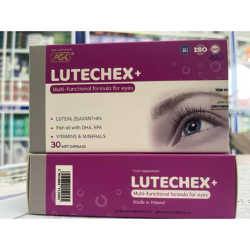 ✅Viên uống Bổ Mắt LUTECHEX 30v nhập khẩu Ba Lan Giúp sáng mắt giảm mỏi mắt,khô mắt