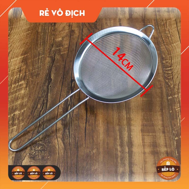 Rây inox cầm tay đường kính 14cm | Shopee Việt Nam