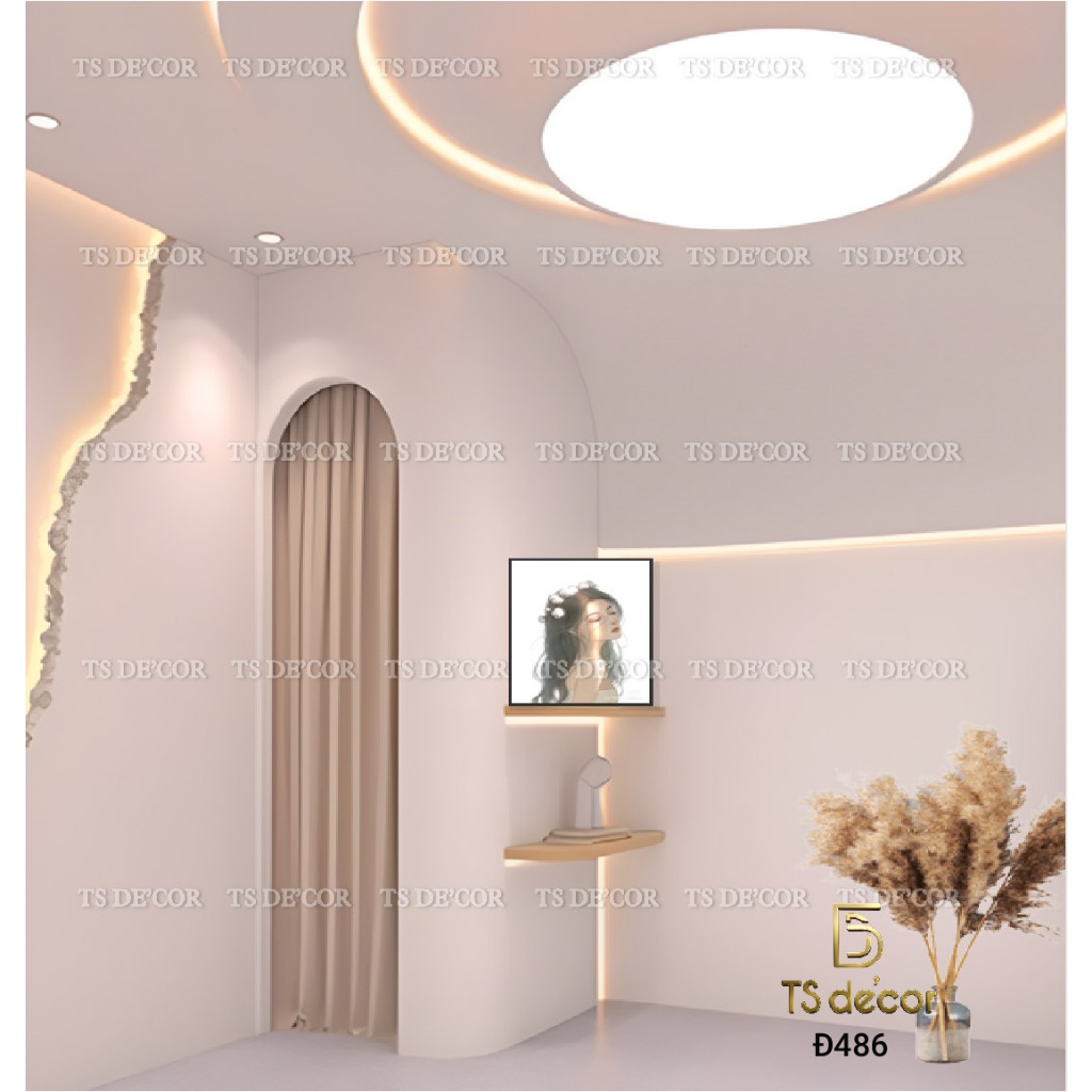 Phông nền(Background) 3D, 5D livestream,chụp ảnh giả góc đèn led trần nhiều màu sắc...