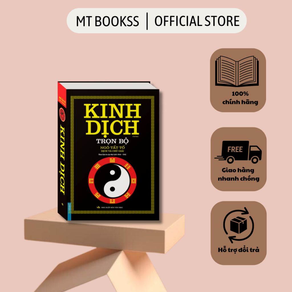 Sách - Kinh Dịch Trọn Bộ (Bìa Cứng)