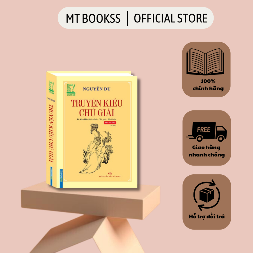 Sách - Truyện Kiều Chú Giải (Tái Bản) - Bìa Cứng