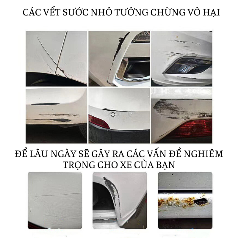 Sơn Xe Ô TÔ Màu Trắng, Đỏ, Đen, Xanh - Sơn Xịt Tay Ô Tô Xe Máy Cao Cấp - Xóa Vết Xước Xe Ô Tô