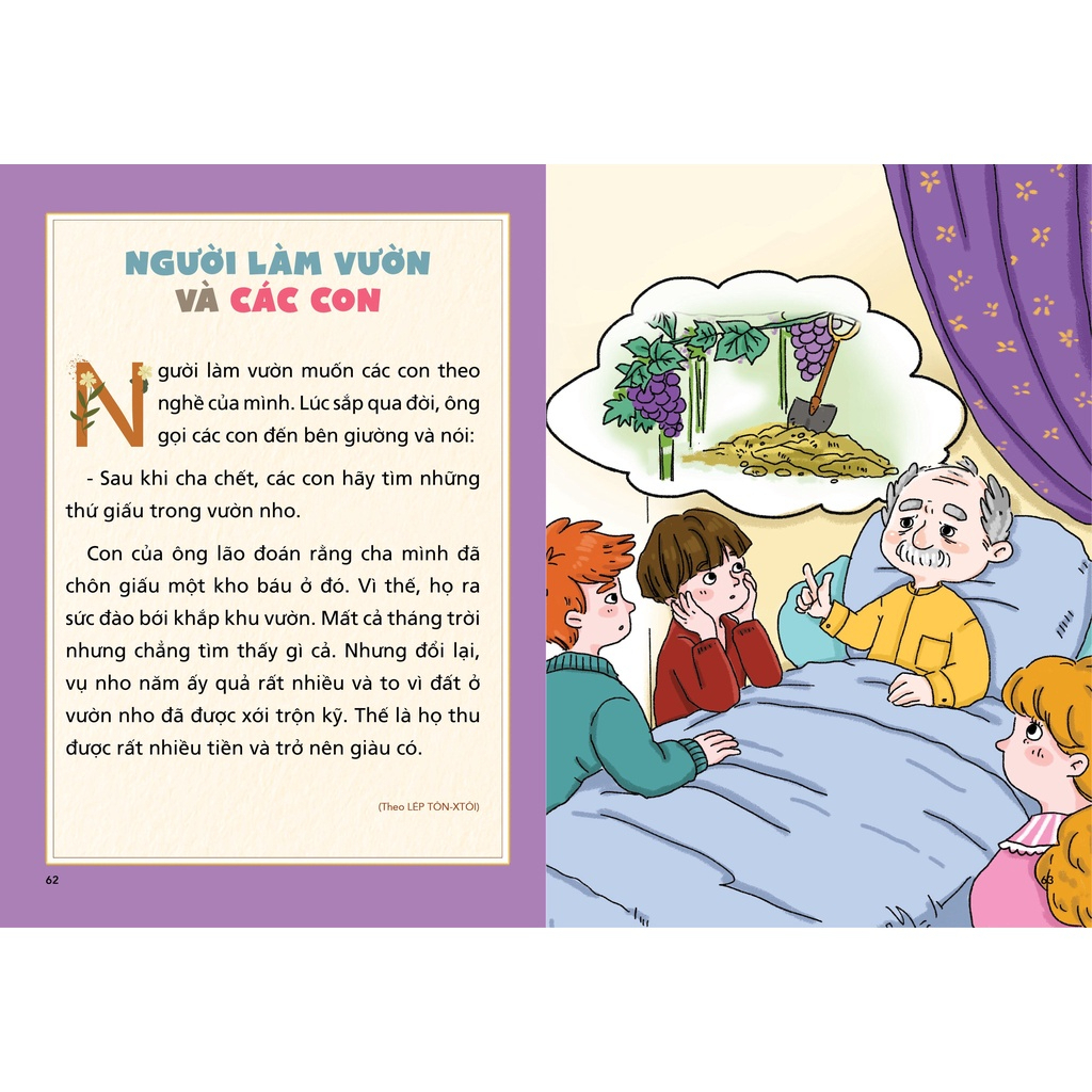 Sách - Truyện Ngụ Ngôn Cho Bé Tập Đọc