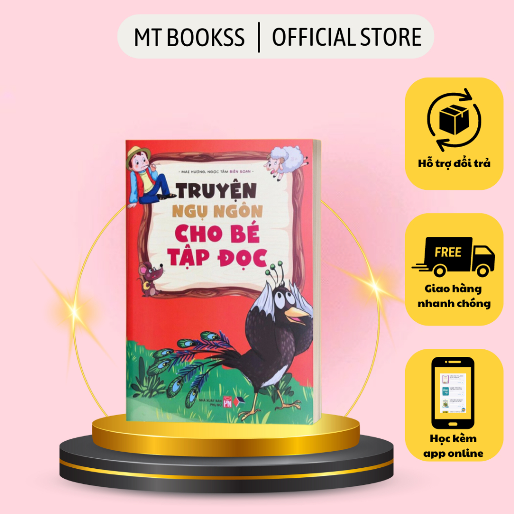 Sách - Truyện Ngụ Ngôn Cho Bé Tập Đọc