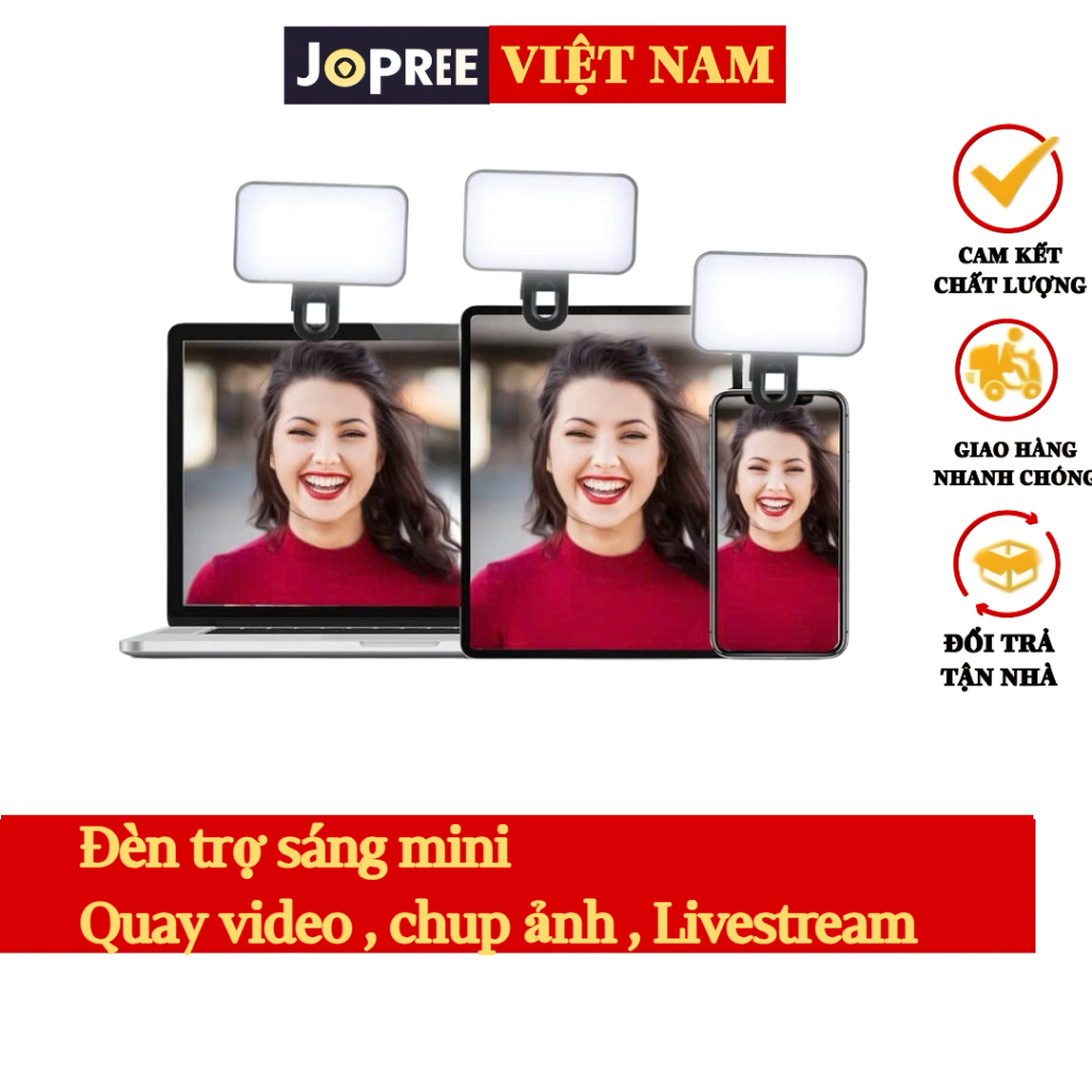 ĐÈN LED MINI HỖ TRỢ QUAY VIDEO, CHỤP ẢNH, LIVESTREAM SIÊU SÁNG CẦM TAY ...