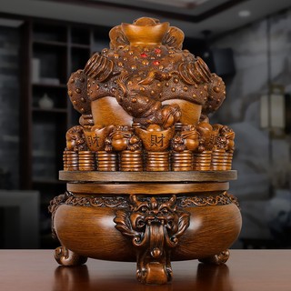 Tượng Cóc 3 chân, Tượng Thiềm thừ, Cóc ngậm tiền vàng, Tượng phong thủy, Decor Trang trí nhà cửa, Quà tặng ý nghĩa SUNNY