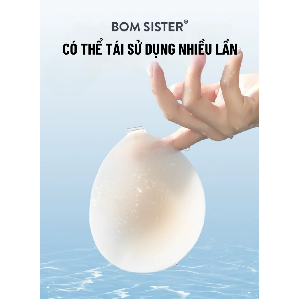 Ảnh BOM Sister x Ngọc Trinh - Áo dán cài trước diện trang phục hở siêu mỏng không lộ BOM Sister D005 4