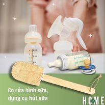 (Mộc Xơ) Cây Rửa Ly Xơ Mướp Tự Nhiên - Cây Rửa Bình Sữa - Cây Rửa Cốc - Cây Rửa Bình Nước
