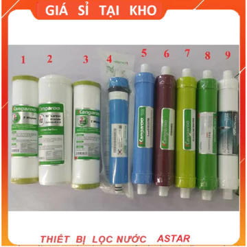 LÕI LỌC NƯỚC ♥♥ BỘ LÕI KANGAROO 1-9 ♥♥ LÕI LỌC NƯỚC KANGAROO