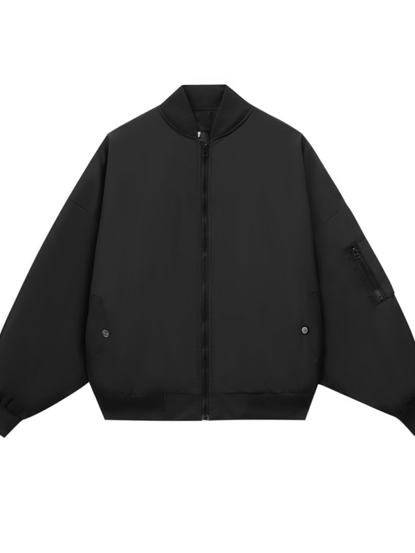 Áo Khoác Bomber Gió Khoá Tay Bản Trơn Gió Lì 2 Lớp Chống Nắng Chống Gió ,Chống Tia UV Siêu Bền
