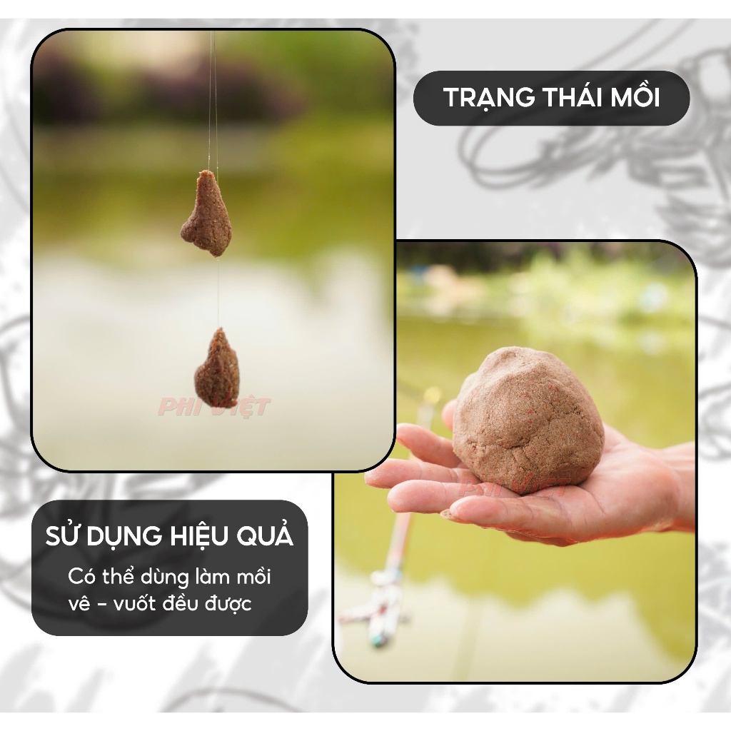 Mồi Câu Rô Phi Việt - Hoàng Nam Fishing