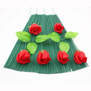 10 Kẽm Cành Cắm Hoa Sáp Handmade 30/40cm, Làm Hoa Len, Hoa kẽm nhung…