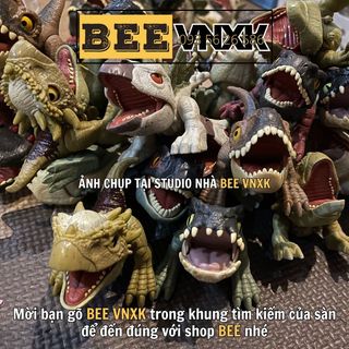 Set 4 mô hình khủng long Mattel Jurassic World mini cắn khớp BEE VNXK