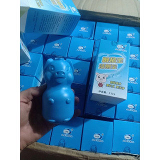 Lọ Thả Bồn Cầu Con Heo Tẩy Khử Mùi Thế Hệ Mới - Diệt Khuẩn, Tẩy Sạch Vệ Sinh Vết Bám Bẩn