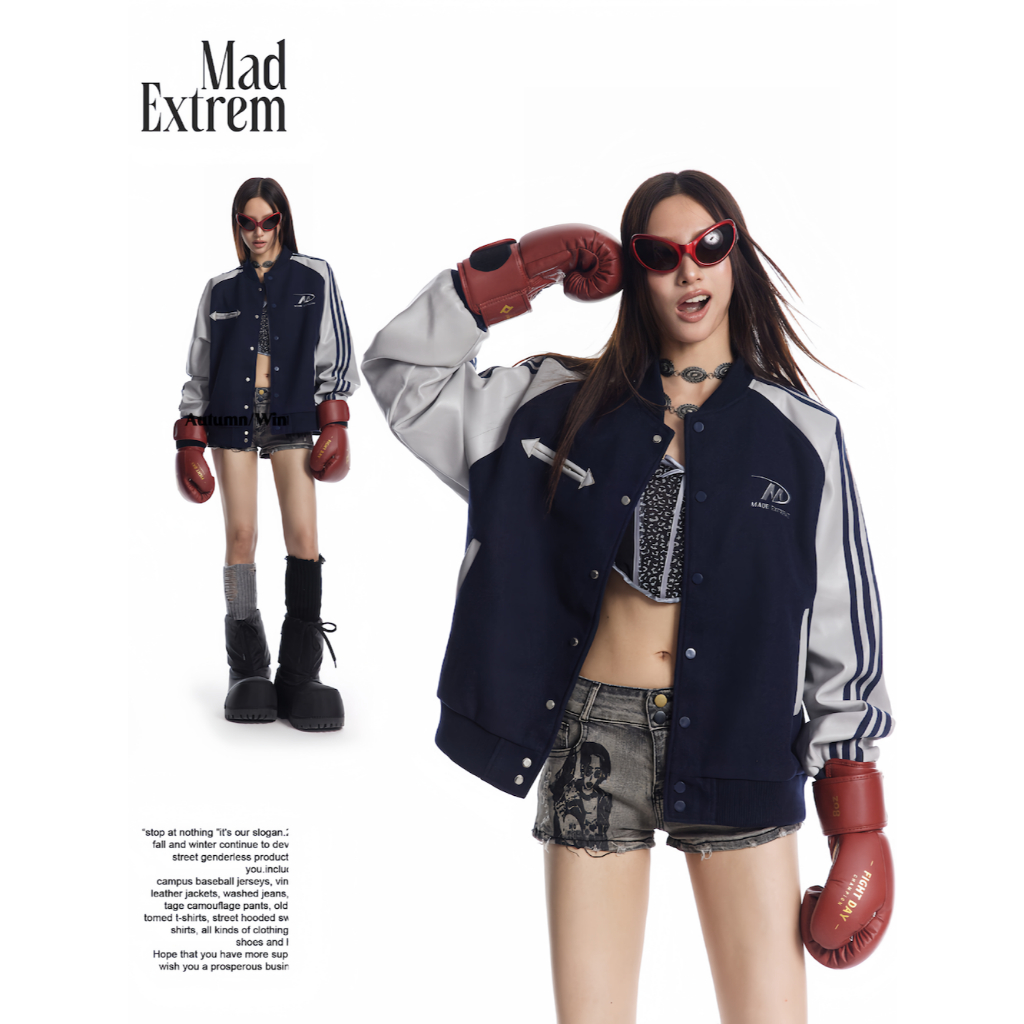 Áo khoác Made Extreme Good Graces Varsity Jacket