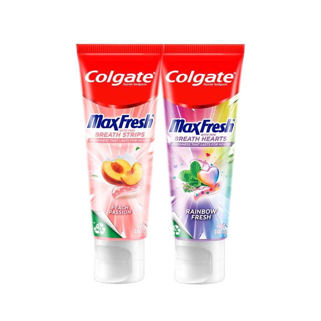 Ảnh Kem đánh răng Colgate MaxFresh Hương nhiệt đới, tinh thể cầu vồng the mát 100g/ tuýp 2
