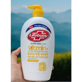 NƯỚC RỬA TAY LIFEBUOY CHANH KHỬ MÙI 180G/450G