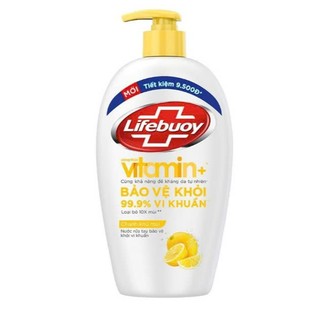 NƯỚC RỬA TAY LIFEBUOY CHANH KHỬ MÙI 180G/450G