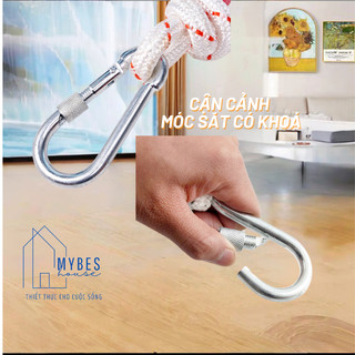 Dây thừng lõi thép chịu lực đường kính từ 10mm - 16mm dài 10m - 30m có 2 móc bằng thép dùng gia đình