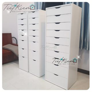 Tủ ikea gỗ 9 ngăn kéo TU.IKEA.8989