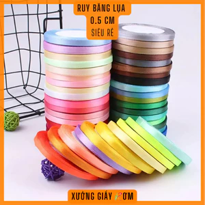 Cuộn dài 20m dùng trang trí, gói quà, cột nơ, làm hoa - nhiều màu - siêu rẻ