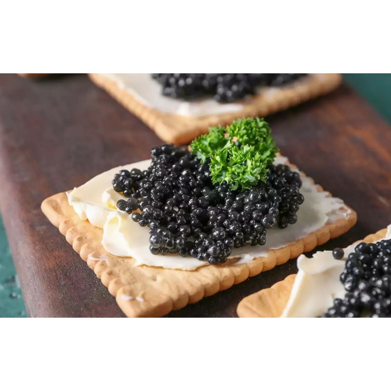 Trứng cá đen Tsar Caviar Europrom 220g bổ sung protein