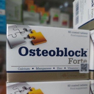 Viên uống bổ sung canxi OSTEOBLOCK FORT (canxi hữu cơ)Hộp 60 viên uống.