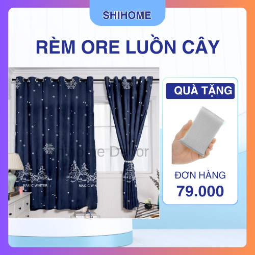 Rèm Ore Luồn Cây Che Cửa Số Chống Nắng Vải Polyeste Mẫu Mã Đa Dạng ...