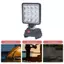 Đèn Pin LED 18V Kèm Sạc USB Tiện Dụng Dùng Ngoài Trời