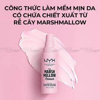 Kem Lót Nyx, Kem Lót Nền NYX Marshmellow Soothing Primer, Plump Right Back Serum + Primer.