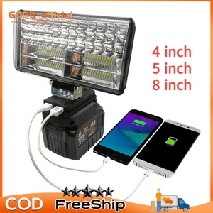 Đèn Pin LED 18V Kèm Sạc USB Tiện Dụng Dùng Ngoài Trời