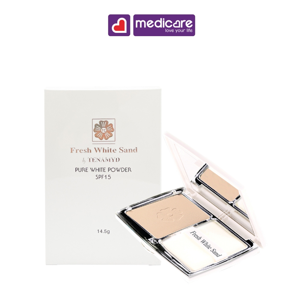 Phấn nền TENAMYD trắng tinh chế siêu mịn 14.5g