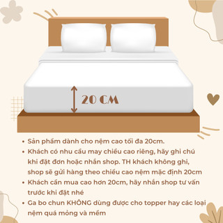 Ga 1m6x2m, ga 1m8x2m trơn màu chất liệu lụa lạnh Hân Võ Bedding mát mịn, ga bo thun. cooling Spandex, drap nệm