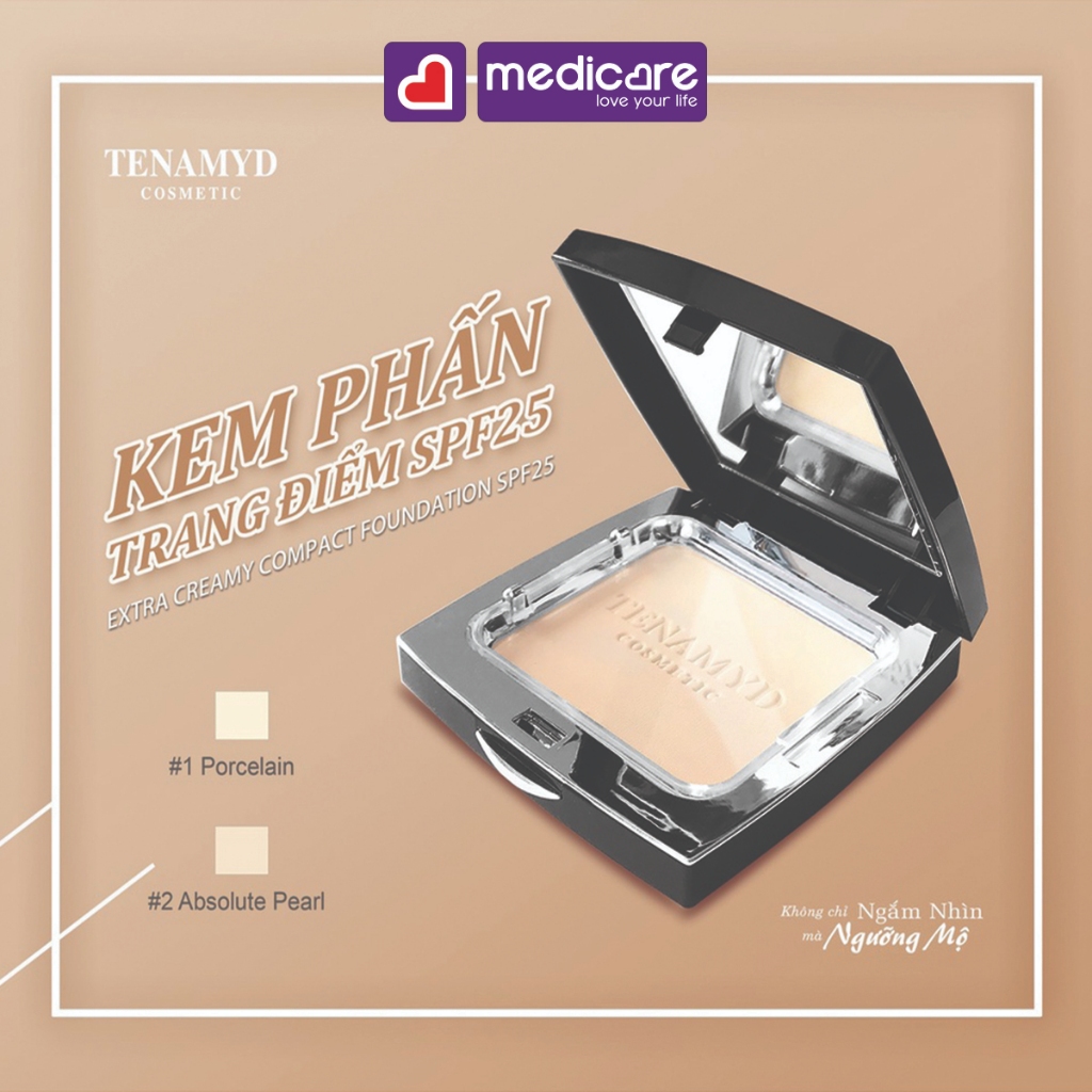 Kem phấn trang điểm TENAMYD extra creamy 13g